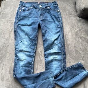 GUC 7 for All Mankind the high waist skinny jeans